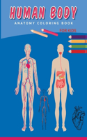 Human Body Anatomy coloring book for kids