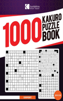 Kunlektra Brain Teaser 1000+ 15 x 15 Kakuro Puzzle Book for Adults