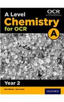A Level Chemistry for OCR A: Year 2