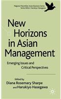 New Horizons in Asian Management