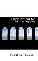 Computations for Marine Engines