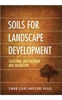 Soils for Landscape Development