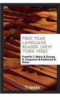 Fourth Year Language Reader