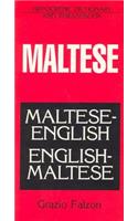 Maltese-English/English-Maltese Dictionary and Phrasebook