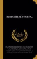 Dissertationen, Volume 4...