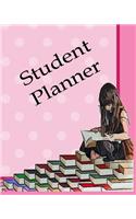 Student Planner: A School Homework Diary Notebook Journal for Kids Student Planner Organizer Class Schedule Book for Girls Teens Women Children To Achieve Academic S