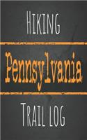 Hiking Pennsylvania trail log