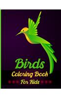 Birds Coloring Book For Kids
