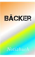 Bäcker Notizbuch