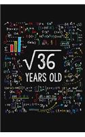 Square Root Of 36 Years Old