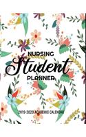 Nursing Student Planner 2019-2020 Academic Calendar: A thoughtful gift for a student nurse. Use this as a planner, an organizer, or a journal during nursing school. This includes notebook pages and a w