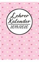 Lehrer Kalender 2019 / 2020: Lehrerkalender 2019 2020 - Lehrerplaner A5, Lehrernotizen & Lehrernotizbuch für den Schulanfang