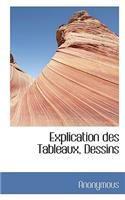 Explication Des Tableaux, Dessins