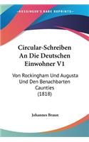 Circular-Schreiben An Die Deutschen Einwohner V1