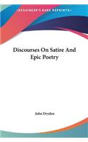 Discourses on Satire and Epic Poetry