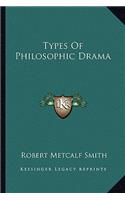 Types of Philosophic Drama