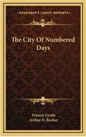 City Of Numbered Days