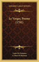 Le Verger, Poeme (1791)