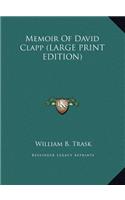 Memoir of David Clapp