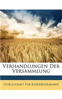 Verhandlungen Der Versammlung