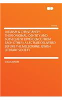 Judaism & Christianity