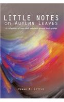 Little Notes on Autumn Leaves