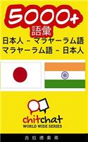 5000+ Japanese - Malayalam Malayalam - Japanese Vocabulary