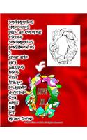 sentimientos emociones libro de colorear escribir sentimientos pensamientos y crear arte para adultos niños casa trabajo relajante divertido Con Amor XO por Grace Divine