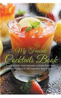 My Favorite Cocktails Book