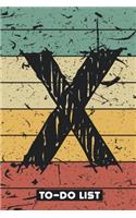 X To-Do List