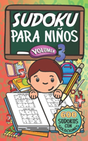 Sudoku Para Niños - Volúmen 3