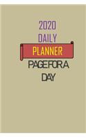 daily calendar 2020 page a day