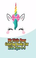 my little pony coloring books for kids ages