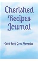 Cherished Recipes Journal