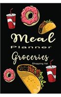 Meal Planner Groceries Shopping List