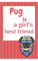 Pug is a girl's best friend: For Pug Dog Fans