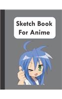 Sketch Book For Anime