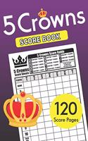 Five Crowns Score Book