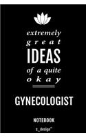 Notebook for Gynecologists / Gynecologist: awesome handy Note Book [120 blank lined ruled pages]