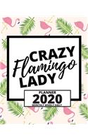 Crazy Flamingo Lady