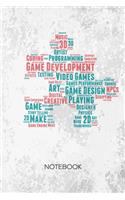 Bullet Dotted Journal: Game Designer Notebook Dotted Grid a5 6x9 120 Pages - Indie Game Dev Planner Game Development Diary Game Artist - Game Designer Game Programmer Gift