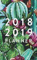 2018 2019 Planner, 18 Month Weekly & Monthly Planner - 2018-2019: Cactus, July 2018 - December 2019, 6" x 9"(2018 2019 18-Month Daily Weekly Monthly Planner, Organizer, Agenda and Calendar)