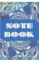 Notebook: Mandala Journal, Day of the Dead - Compostion Book - Cornell Notes - Green Blue Mandala