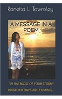 Message in a Poem: In the Midst of Your Storm