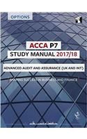 ACCA P7 Advanced Audit and Assurance (INT & UK) Study Manual