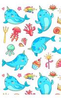 Narwhal Bullet Journal