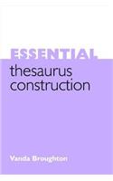 Essential Thesaurus Construction