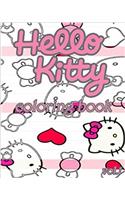 Hello Kitty Coloring Book: Stress Relieving Coloring Book: 1