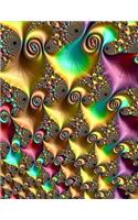 Metallic Swirl Notebook