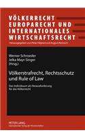 Voelkerstrafrecht, Rechtsschutz Und Rule of Law